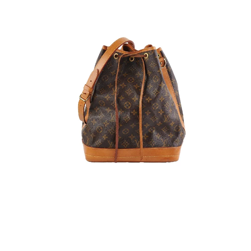 Sustainable bamboo handbag for eco enthusiasts-Louis Vuitton Noe GM Monogram Shoulder Bag