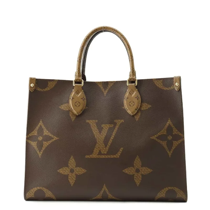 Blue suede tote bag for daily-Louis Vuitton   Color Monogram Reverse Monogram Handbag Tote Bag (Pre-Owned)