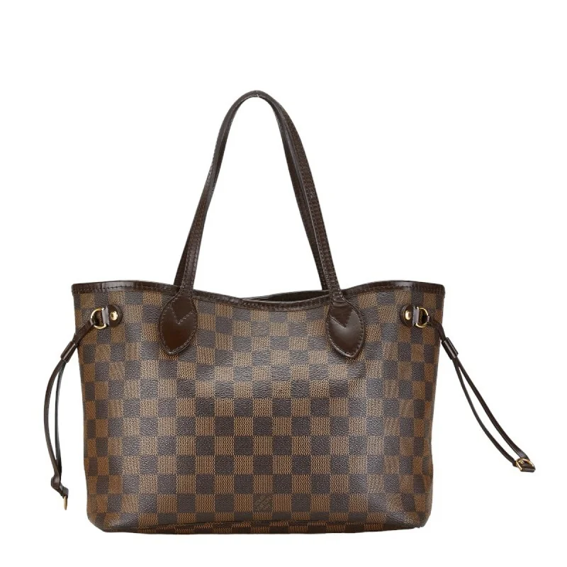 Green leather tote bag for parties-Louis Vuitton  Damier Canvas Pvc Leather Handbag Pochette Pouch Tote Bag (Pre-Owned)