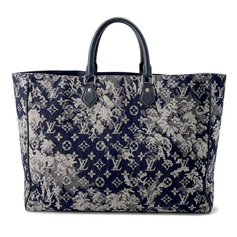 Black denim tote bag for moms-Louis Vuitton  Monogram Handbag Tote Bag (Pre-Owned)