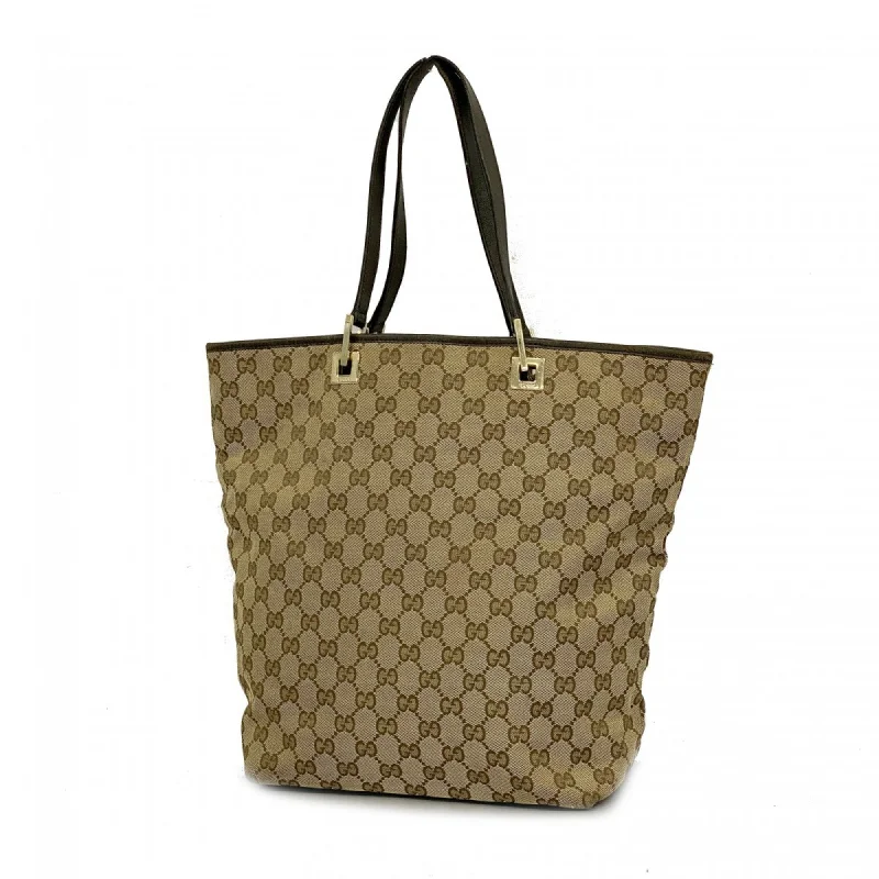 Green canvas tote bag for gym-Gucci    Canvas Tote Bag (Pre-Owned)