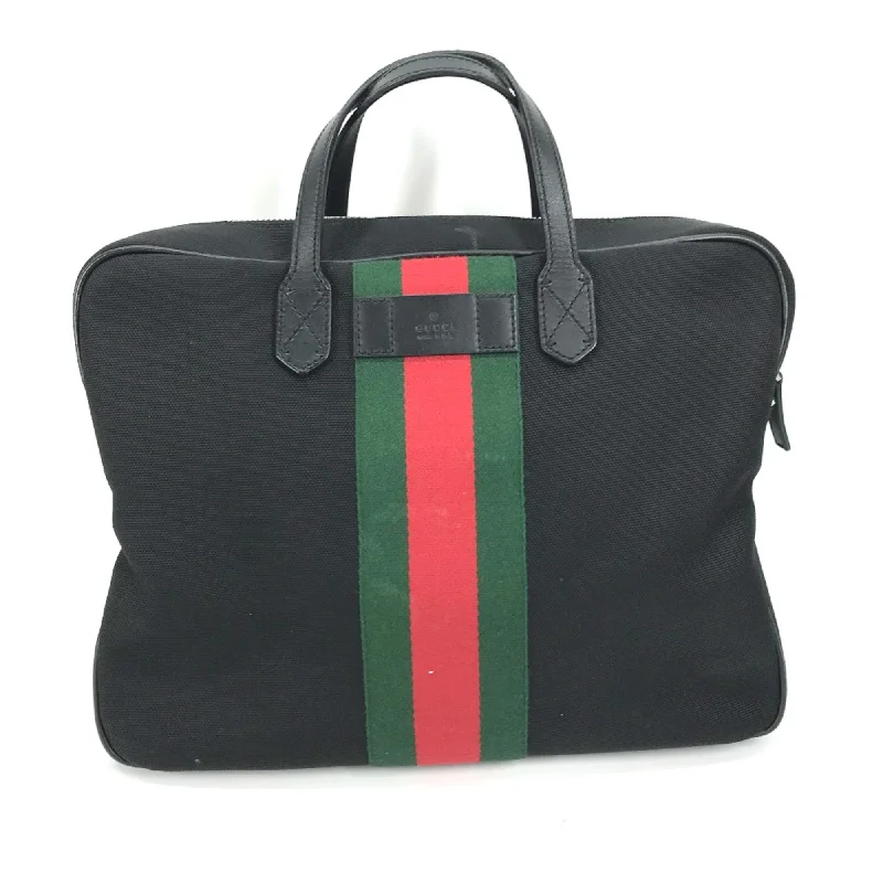 Black leather tote bag for casual-Gucci  Leather Tote Bag (Pre-Owned)