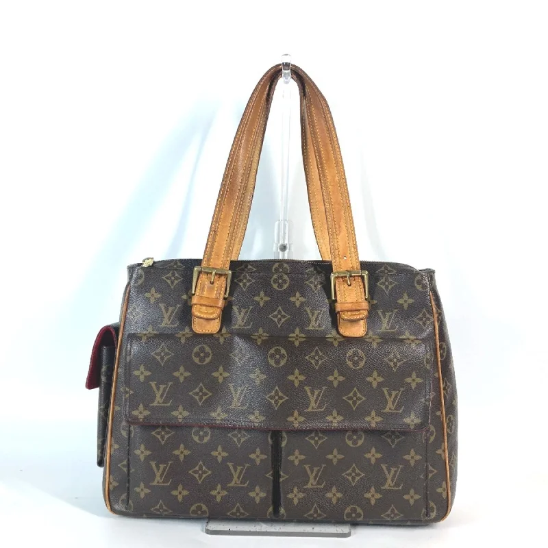 Purple canvas tote bag for teens-Louis Vuitton  Monogram Monogram Shoulder Bag Tote Bag (Pre-Owned)