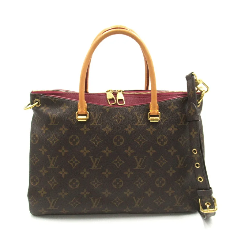 Black canvas tote bag for gym-Louis Vuitton  Coated Canvas Monogram Pvc Tote Bag (Pre-Owned)