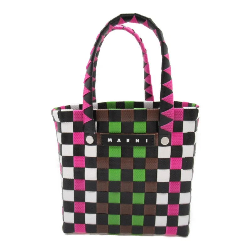 White quilted tote bag for travel-Marni   Tote Bag