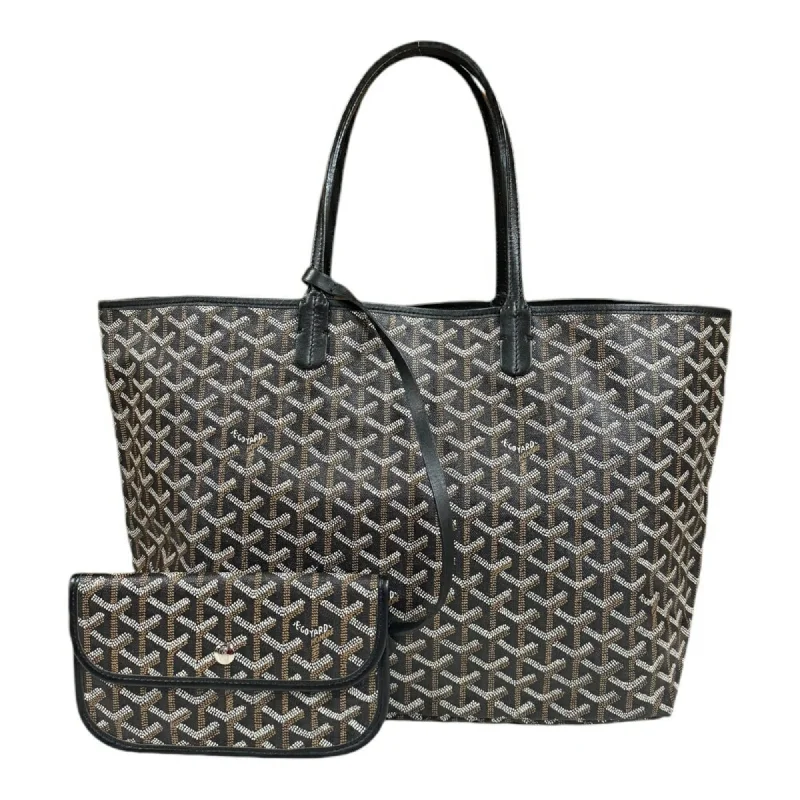 White canvas tote bag for shopping-Goyard  Pvc Tote Bag (Pre-Owned)