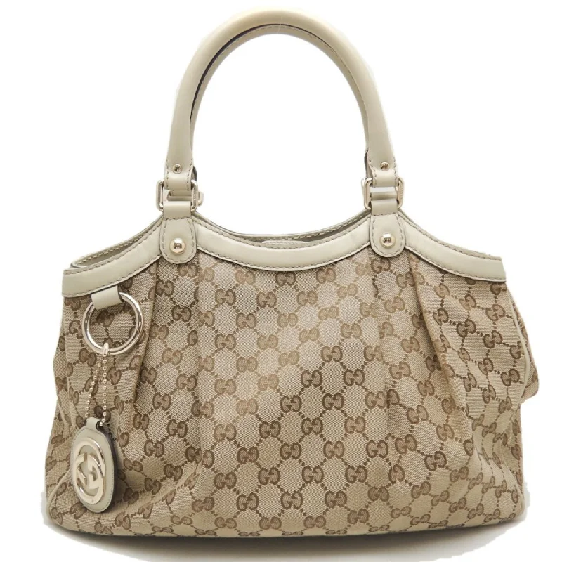 Purple quilted tote bag for spring-Gucci  Gg Canvas Tote Bag (Pre-Owned)