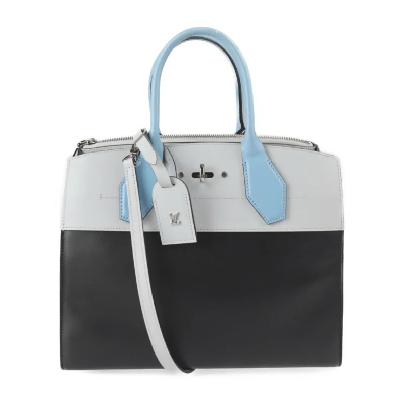 Eco-friendly green tote bag online-Louis Vuitton  blue  Handbag Shoulder Bag Tote Bag (Pre-Owned)