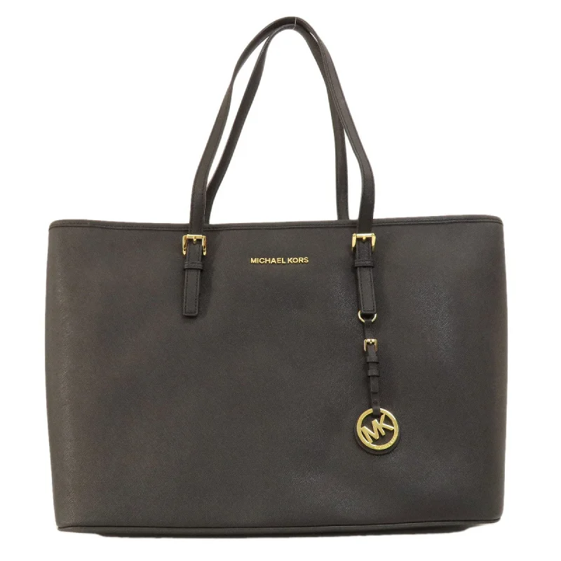 Green velvet tote bag for casual-Michael Kors  Leather Tote Bag (Pre-Owned)