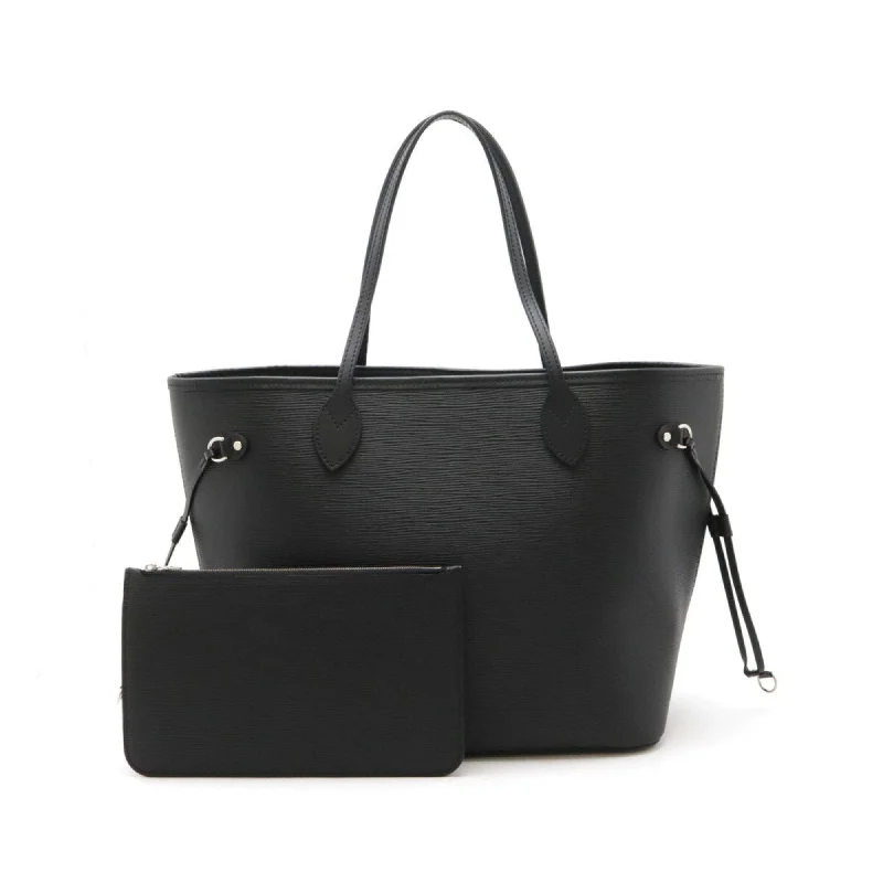 Black denim tote bag for office-Louis Vuitton  Noir Epi Leather Shoulder Bag Tote Bag (Pre-Owned)