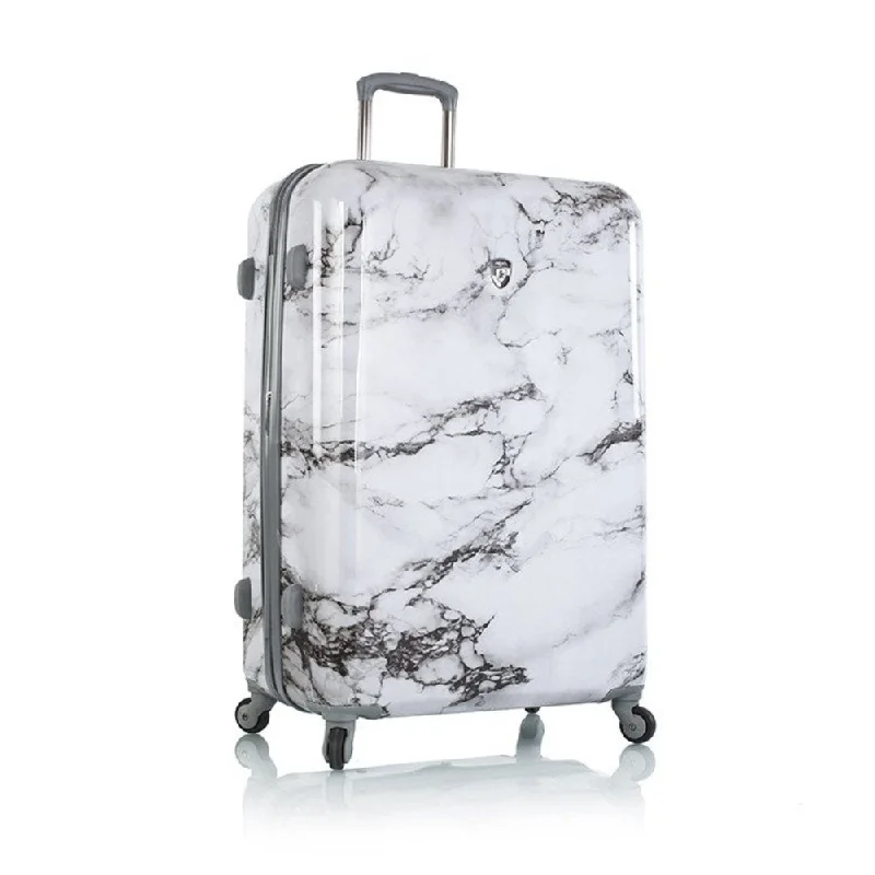 suitcase with moisture-proof lining -Heys America Unisex Bianco 30" Spinner White One Size