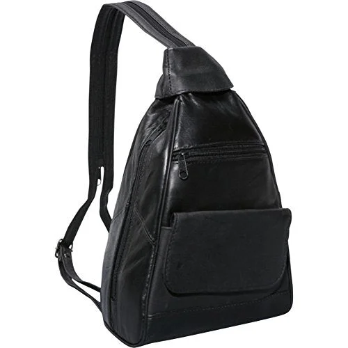 backpack for craft ties -Bellino Leather Mini Backpack, Black