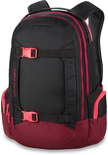 backpack with dual ties -Dakine Women'S Mission Backpack, Black, 25L