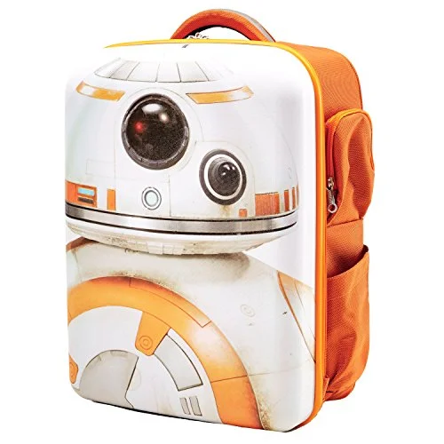 backpack with crisp straps -American Tourister Star Wars Hardside Backpack Bb8