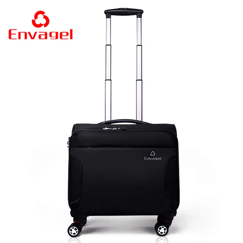 suitcase for earth styles -Commercial Universal Wheels Trolley Luggage Travel Luggage Male Soft Box Oxford Fabric