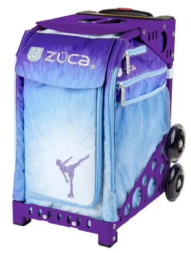 duffel bags for wired nomads -Zuca Ice Dreamz Skating Bag - Choose Your Frame Color! (Purple Frame)