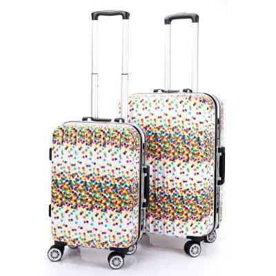 suitcase with wide styles -Travel Tale Individual Character Design, Fashionable Pc 20/24/28 Inch Rolling Luggage Spinner Brand