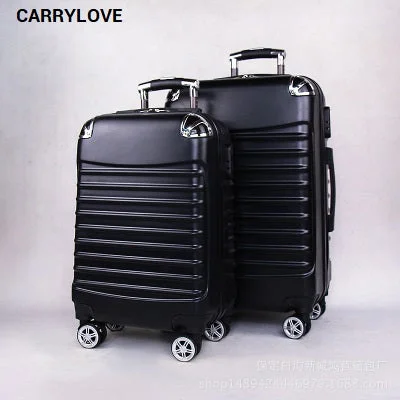 suitcase with hip grips -Carrylove Travel Luggage Series 20/24 Inch Size  Abs Rolling Luggage Spinner Brand Travel Suitcase