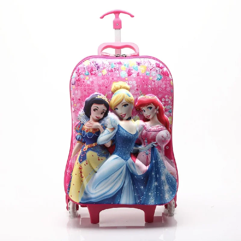 suitcase for festive travel -Brand 3D Extrusion Eva 16 Inches Child Cartoon Boy Luggage Kids Car Climb Stairs Suitcase Travel