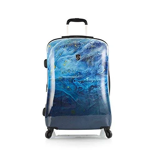 suitcase with reinforced zippers -Heys America Unisex Blue Agate 30" Spinner Multicolor One Size