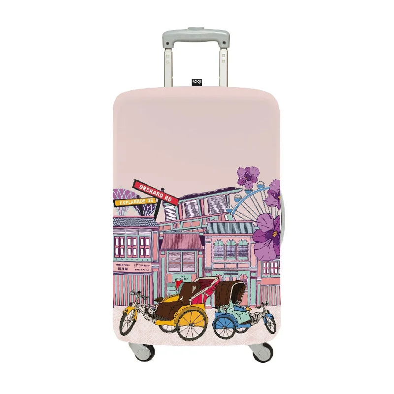 suitcase with removable dividers -LOQI Urban Large Luggage Cover