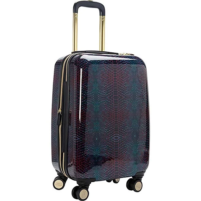 suitcase for sun trips -Aimee Kestenberg Women'S Ivy 28" Abs With Pc 8-Wheel Upright, Python