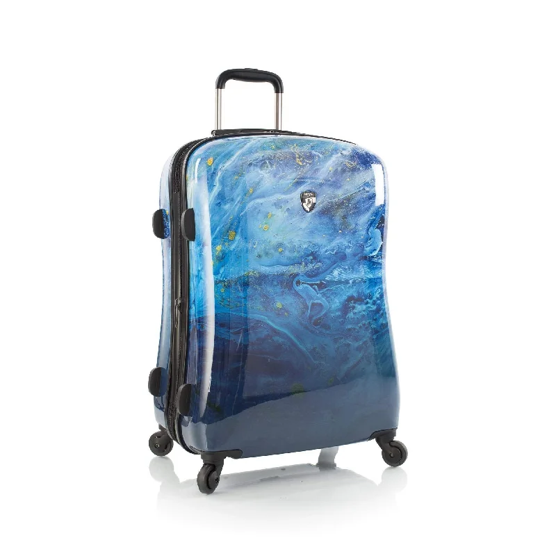 suitcase with featherlight build -Heys America Unisex Blue Agate 26" Spinner Multicolor One Size