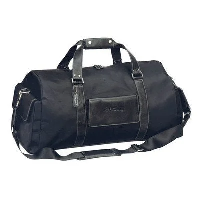 duffel bags with mixed use -Bellino The Italian Carry-On Duffel, Black, 22"