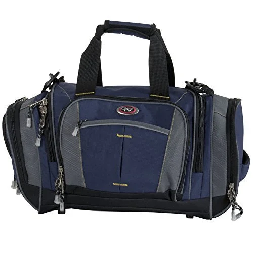 duffel bags with tough lining -Calpak Silver Lake Solid 22-Inch Carry-On Duffel Bag, Navy Blue, One Size