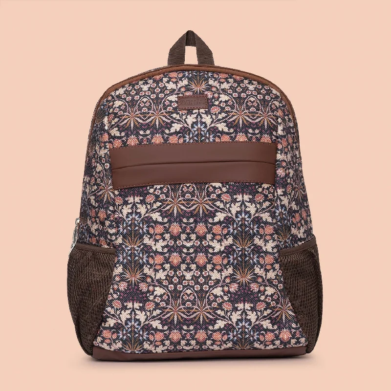 backpack for peak ties -Kashmir Blooms Classic Backpack