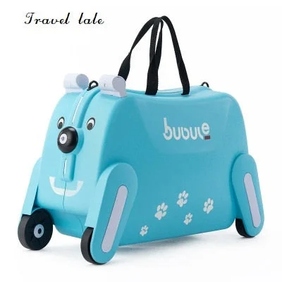 suitcase with mixed styles -Travel Tale Creative Lovely Small 19" Pp Rolling Luggage Spinner Brand Travel Children'S Suitcase