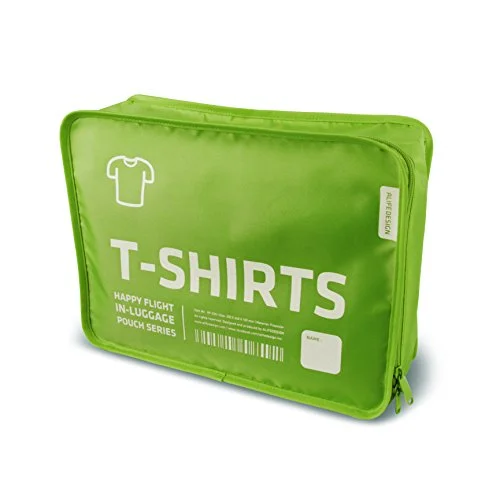 duffel bags with sharp material -T-Shirts Packing Cube - Alife Design (Green)