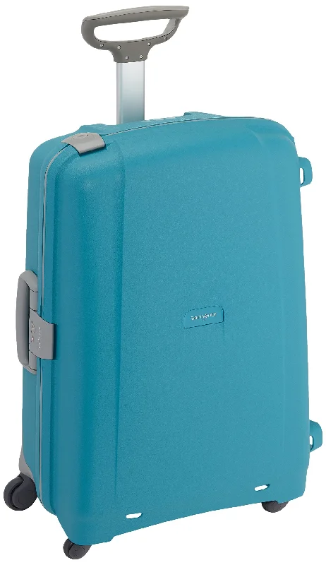 suitcase for arctic journeys -Samsonite Aeris - Spinner 68 - 4,40 Kg, Suitcase 68 cm, 64.5 L, Cielo Blue