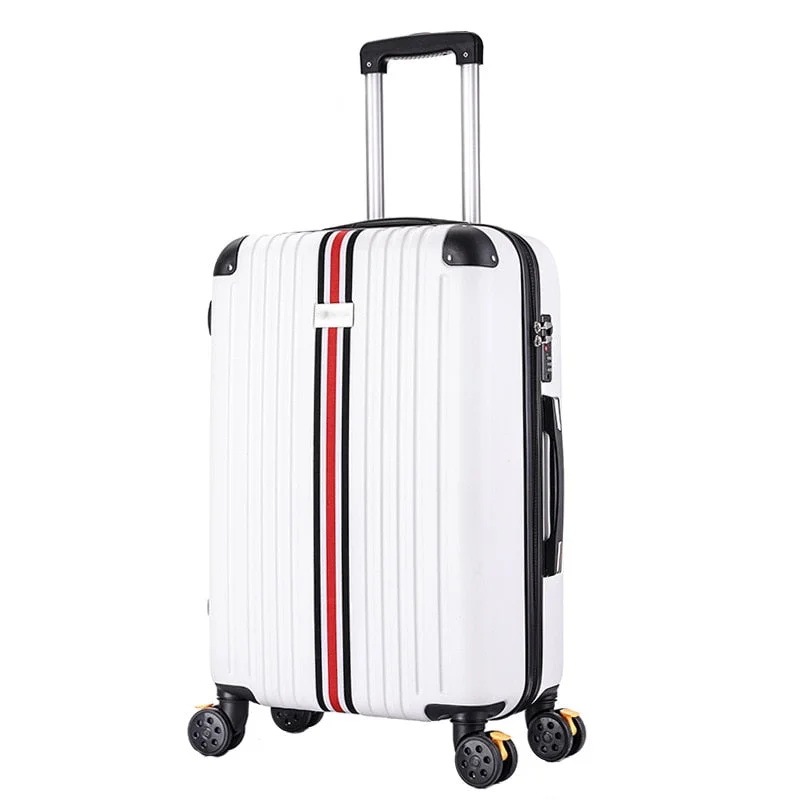 budget suitcase for overseas flights -Fashion Suitcase Korean Version Of The Small Fresh College Student 20 Inch Cute Trolley Case Female