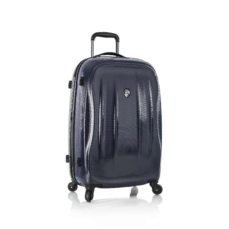 suitcase for luxe styles -Heys America SuperLite 26" Hardside Spinner (Midnight Blue)