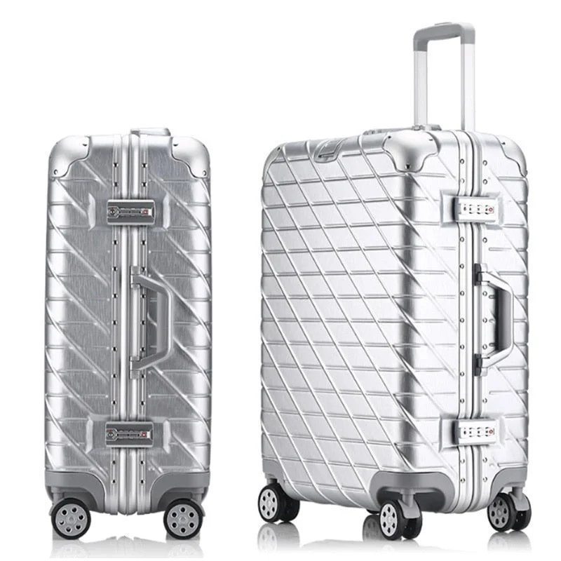 suitcase with sealed styles -20''22''24''26''29'' Business Travel Rolling Luggage Aluminum Frame Tsa Lock Spinner Wheels Cabin