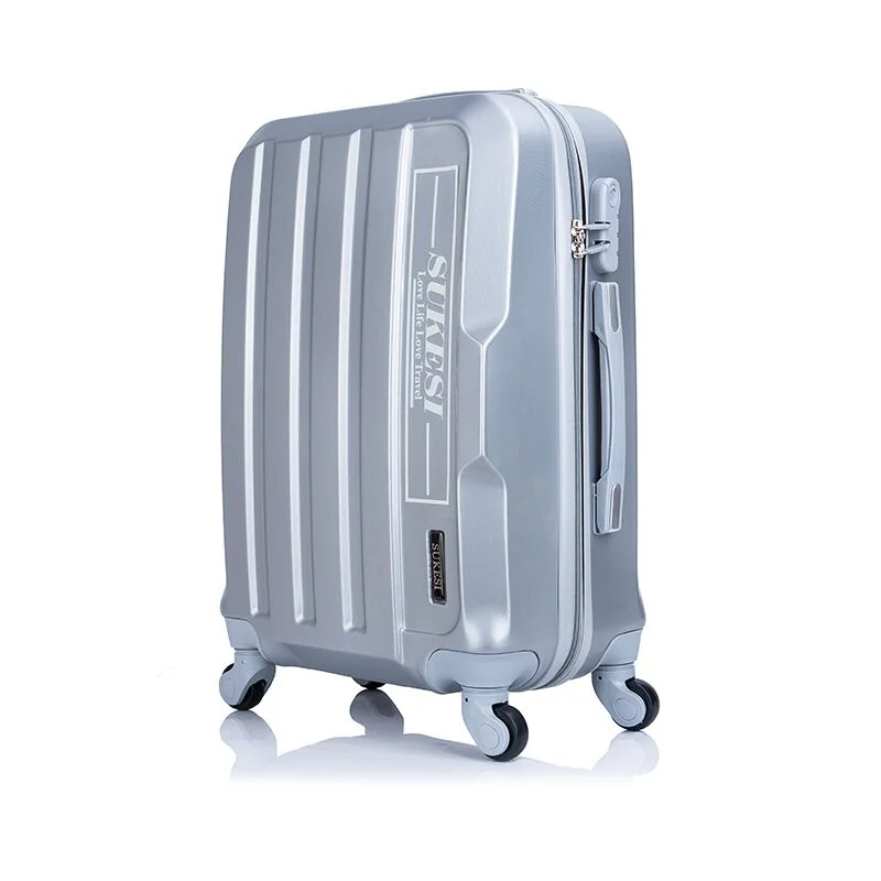 sleek suitcase for city explorers -Abs+Pcluggage,Large-Capacity Portable Suitcase,Cosmetic Bags,Travel Bags,Universal Wheel Trolley