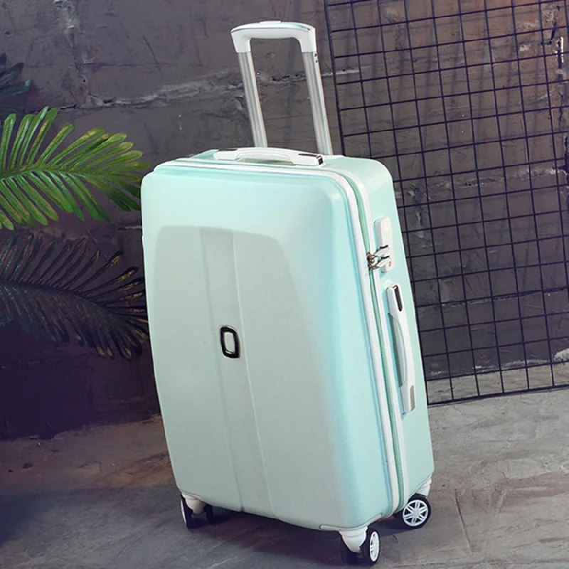 suitcase with old tones -New Arrival!24Inches Abs Hardside Case Travel Luggage Bag On Universal Wheels,Men/Women Trolley