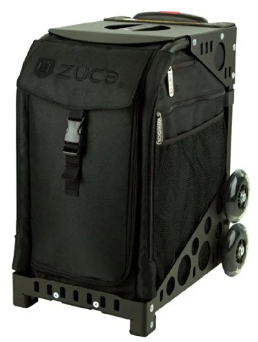 duffel bags for sunny adventures -Zuca Bag Stealth (Black Frame)