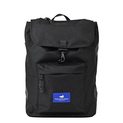 backpack with tuck ties -Alpine Division Rockaway Backpack - Ripstop