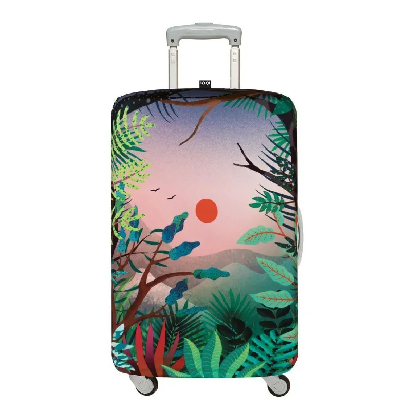 suitcase for coastal retreats -LOQI Artist Luggage Cover M