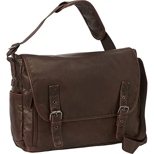 duffel bags with pure design -Bellino Mason Messenger Bag, Brown