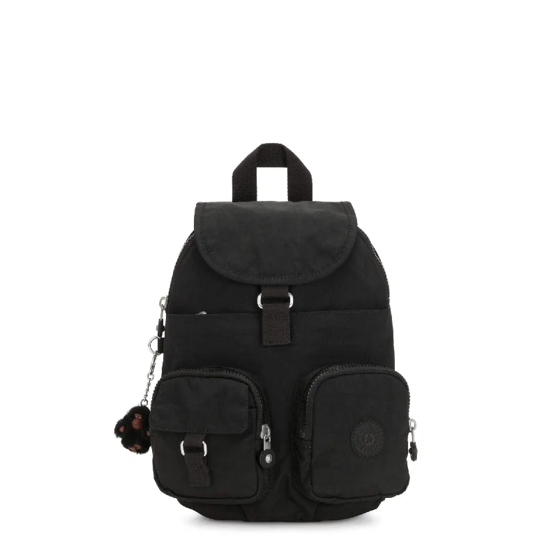 backpack with dry straps -Kipling Lovebug Small Backpack True Black