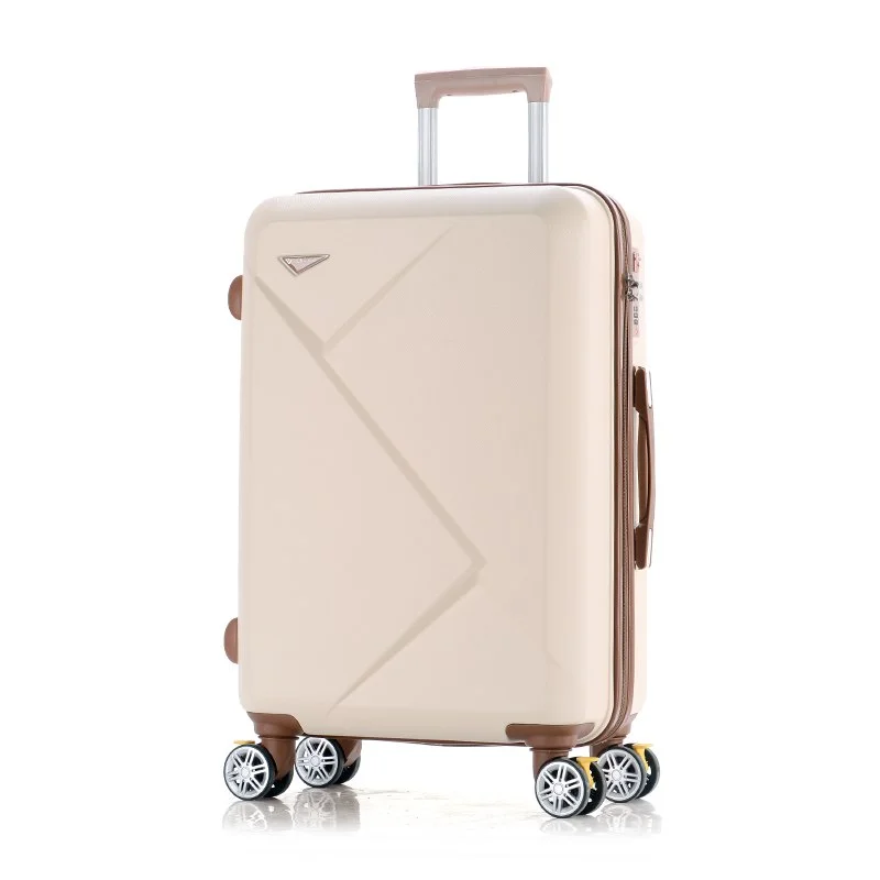 suitcase for pet-friendly travel -Wholesale!14 24Inches Pink/Green/Purple/Beige Abs Hardside Travel Luggage Bags On Universal