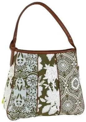 Woven tan shoulder bag for summer-Muriel Fashion Shoulder Bag Color: Tropicali Tea Leaf