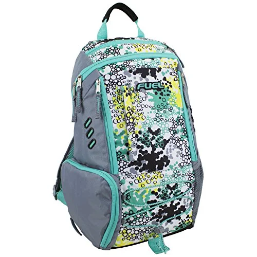 backpack with new straps -Fuel Extreme Backpack, Turquoise/Dot Burst