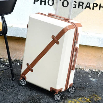 Beige luggage