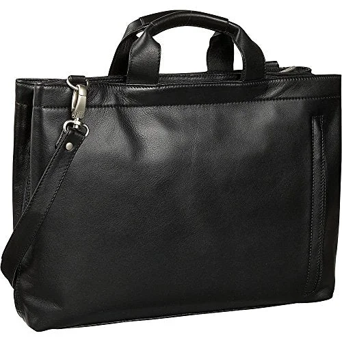 duffel bags with neat stitching -Bellino The Express Softside Brief - Black