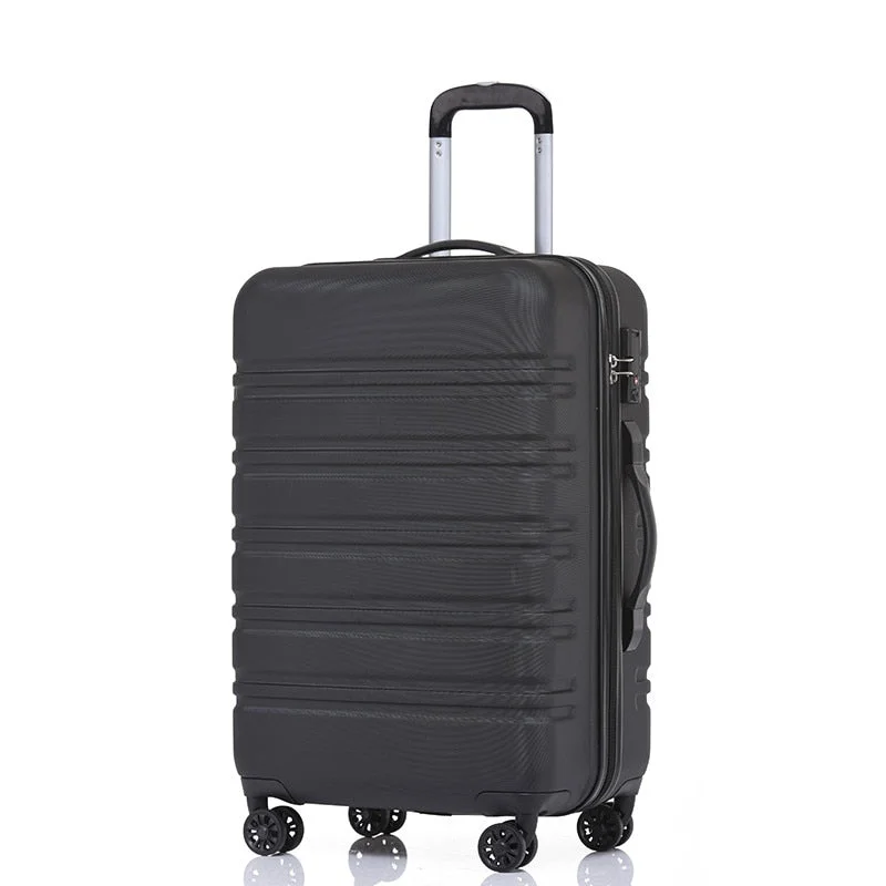 suitcase with handy sections -Fashion Suitcase,Trolley Case,College Student Suitcase,20Inch Boarding Box,Universal Wheel