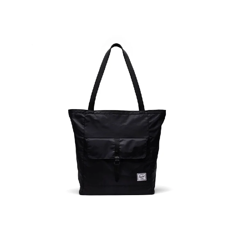 Canvas black shoulder bag for spring-Retreat Tote Fieldtrip Shoulder Bag